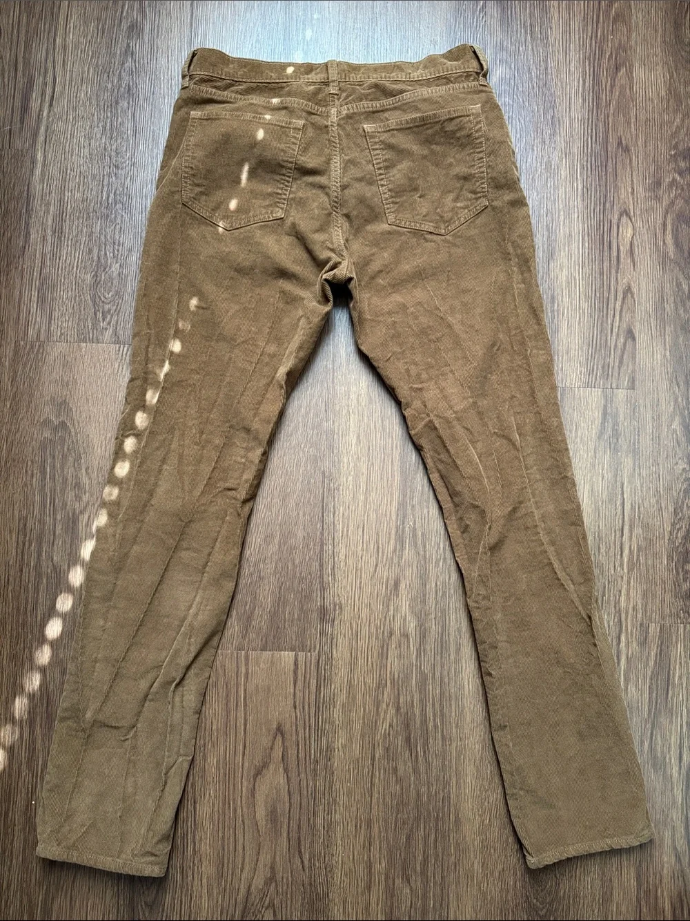 J. Crew Men's Corduroy Pants in Warm Caramel